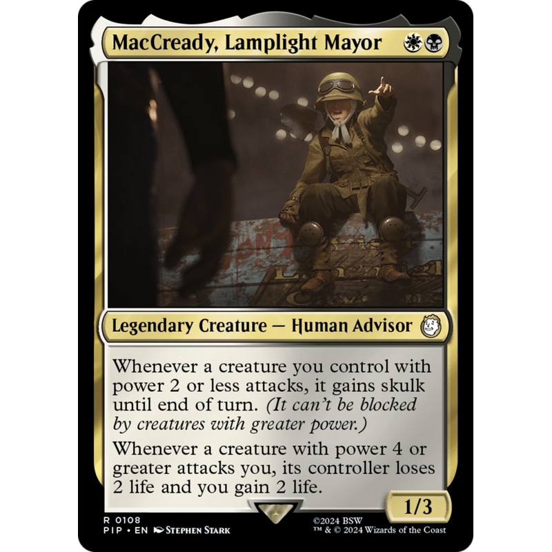 MacCready, Lamplight Mayor [Fallout]
