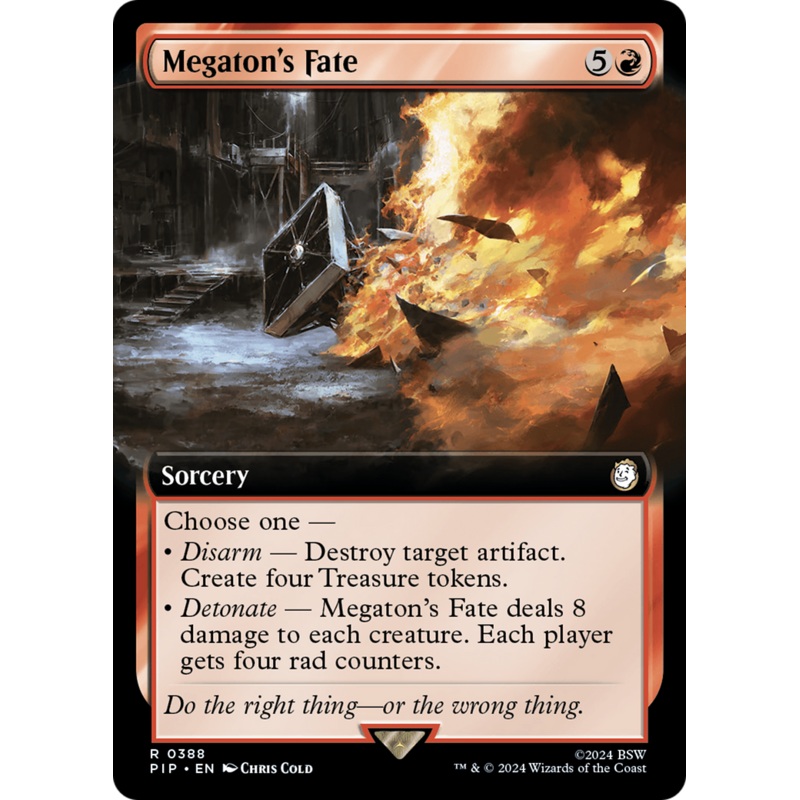 Megaton's Fate (Extended Art) [Fallout]