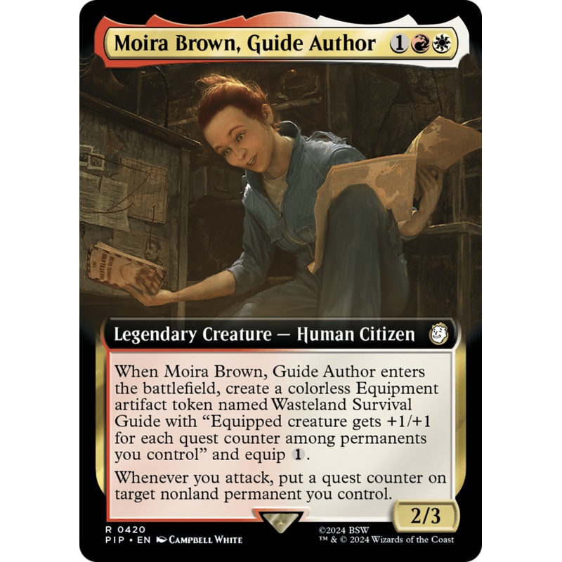 Moira Brown, Guide Author (Extended Art) [Fallout]
