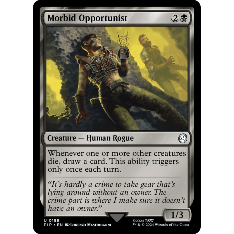 Morbid Opportunist [Fallout]