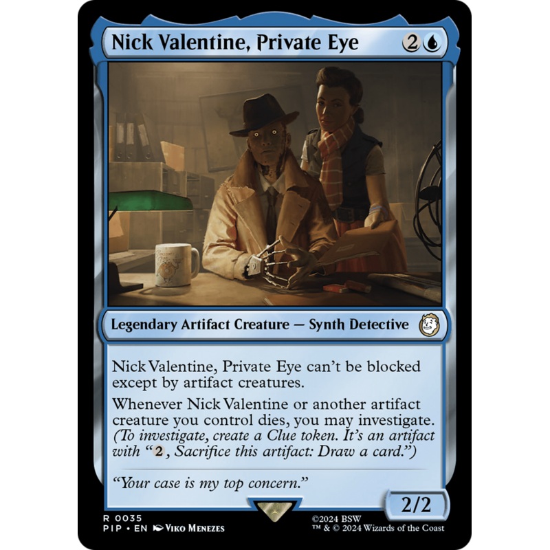 Nick Valentine, Private Eye [Fallout]