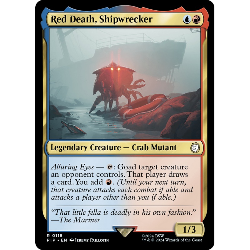Red Death, Shipwrecker [Fallout]