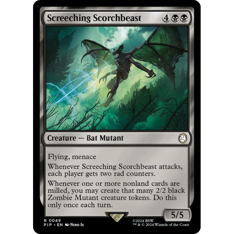 Screeching Scorchbeast [Fallout]