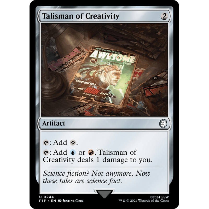 Talisman of Creativity [Fallout]