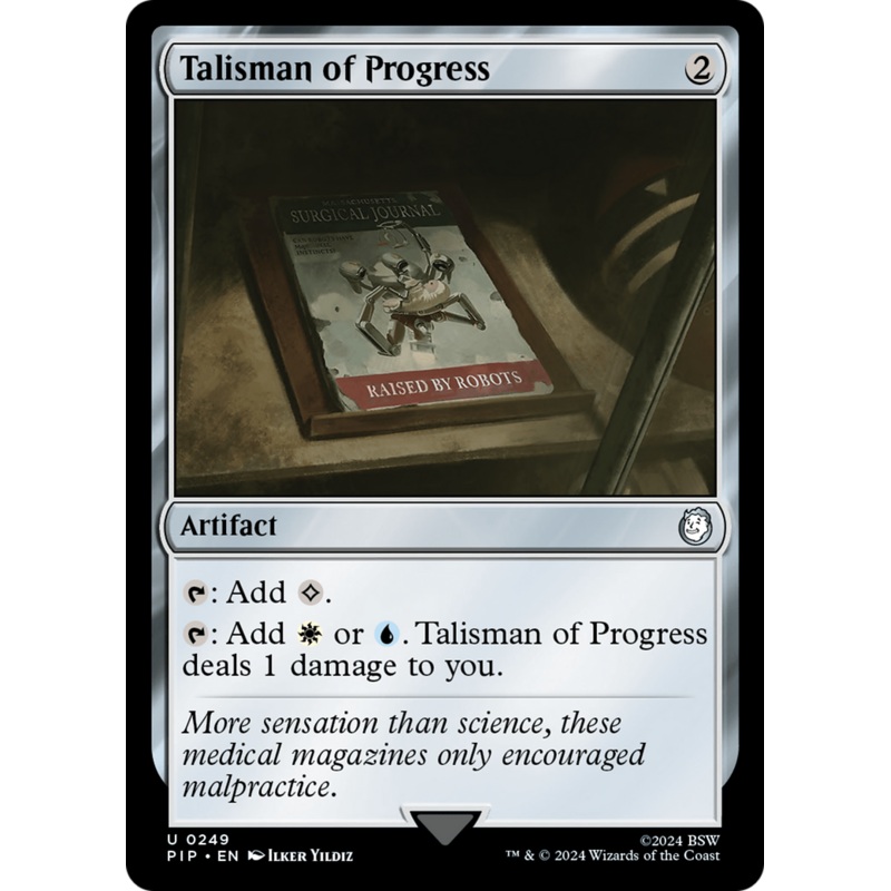 Talisman of Progress [Fallout]
