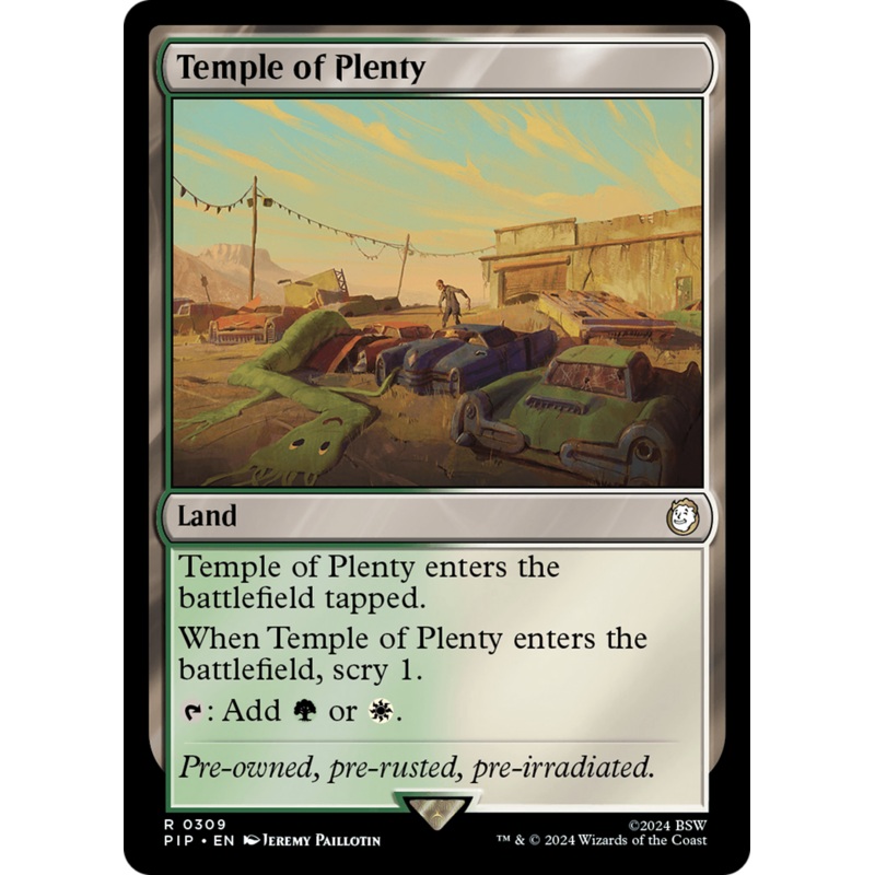 Temple of Plenty [Fallout]
