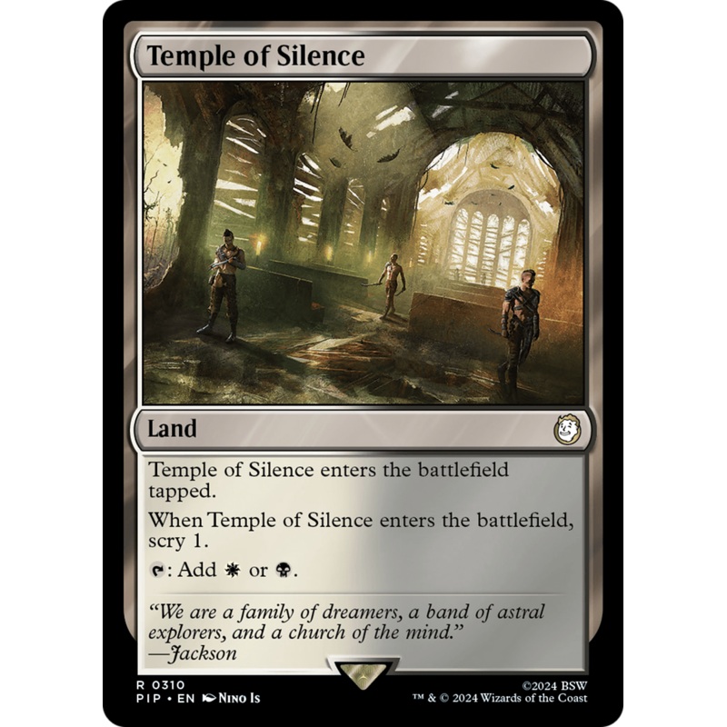 Temple of Silence [Fallout]