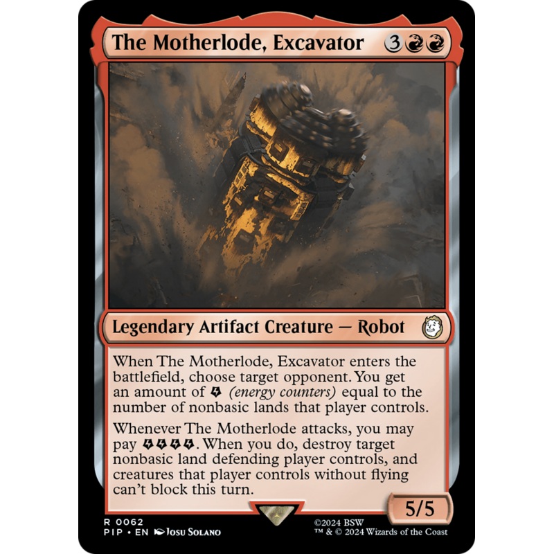 The Motherlode, Excavator [Fallout]
