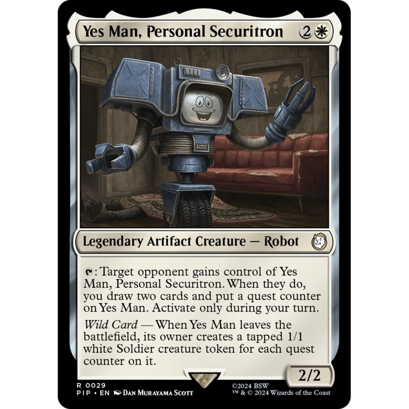 Yes Man, Personal Securitron [Fallout]