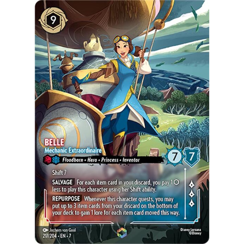 Belle - Mechanic Extraordinaire (Enchanted) (217/204) [Archazia's Island]