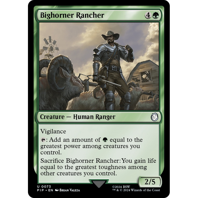 Bighorner Rancher [Fallout]