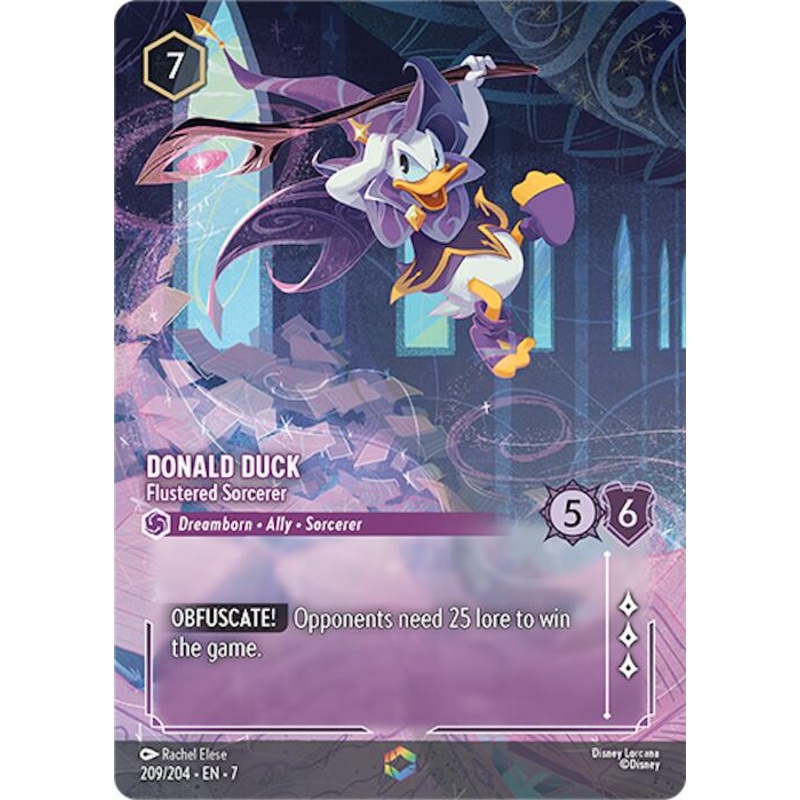Donald Duck - Flustered Sorcerer (Enchanted) (209/204) [Archazia's Island]