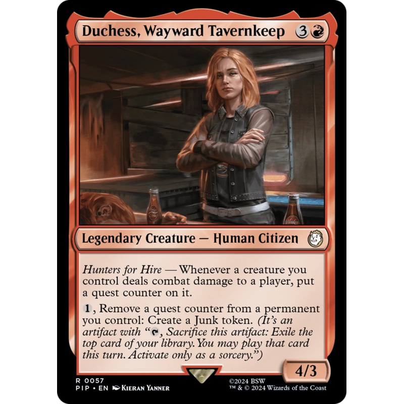 Duchess, Wayward Tavernkeep [Fallout]