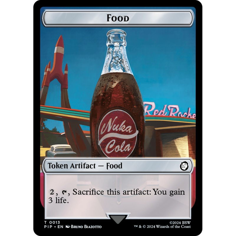 Food (0013) // Copy Double-Sided Token [Fallout Tokens]