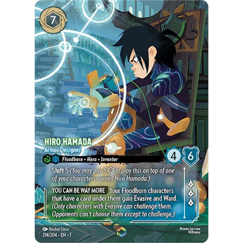 Hiro Hamada - Armor Designer (Enchanted) (214/204) [Archazia's Island]