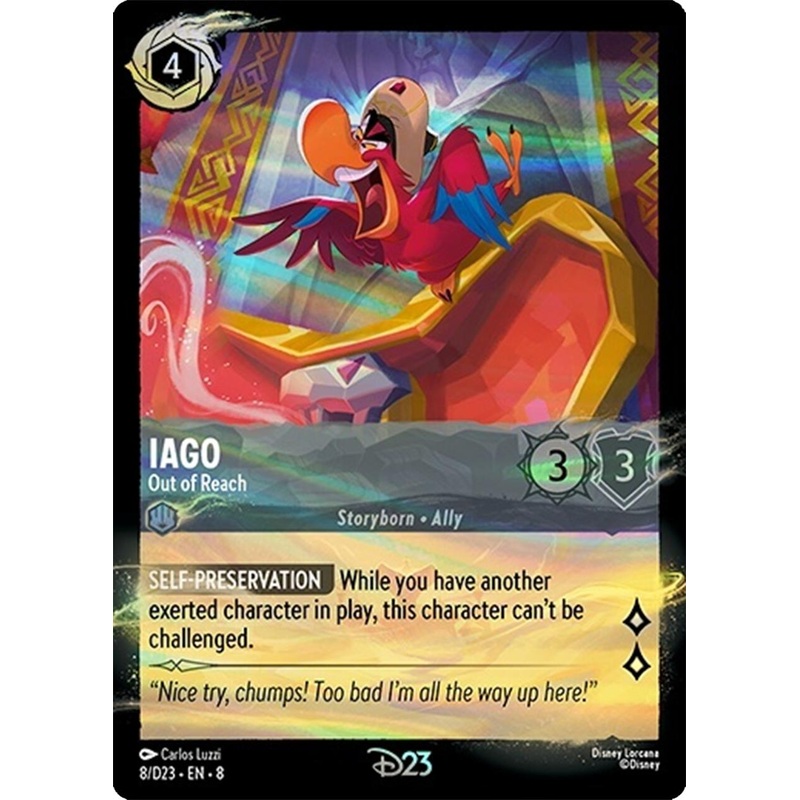 Iago - Out of Reach (8) [Promo Cards]