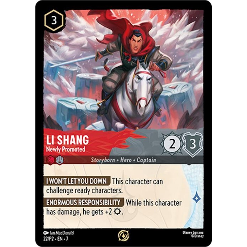 Li Shang - Newly Promoted (22) [Promo Cards]
