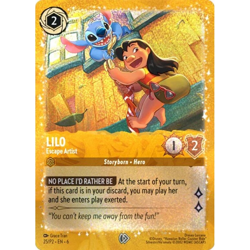 Lilo - Escape Artist (25) [Promo Cards]
