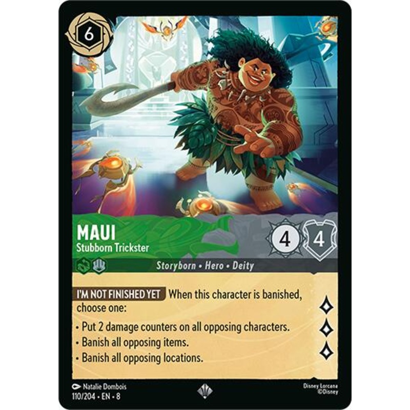 Maui - Stubborn Trickster (110/204) [Reign of Jafar]