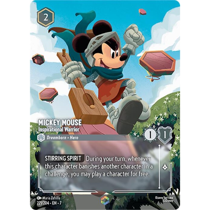 Mickey Mouse - Inspirational Warrior (Enchanted) (221/204) [Archazia's Island]