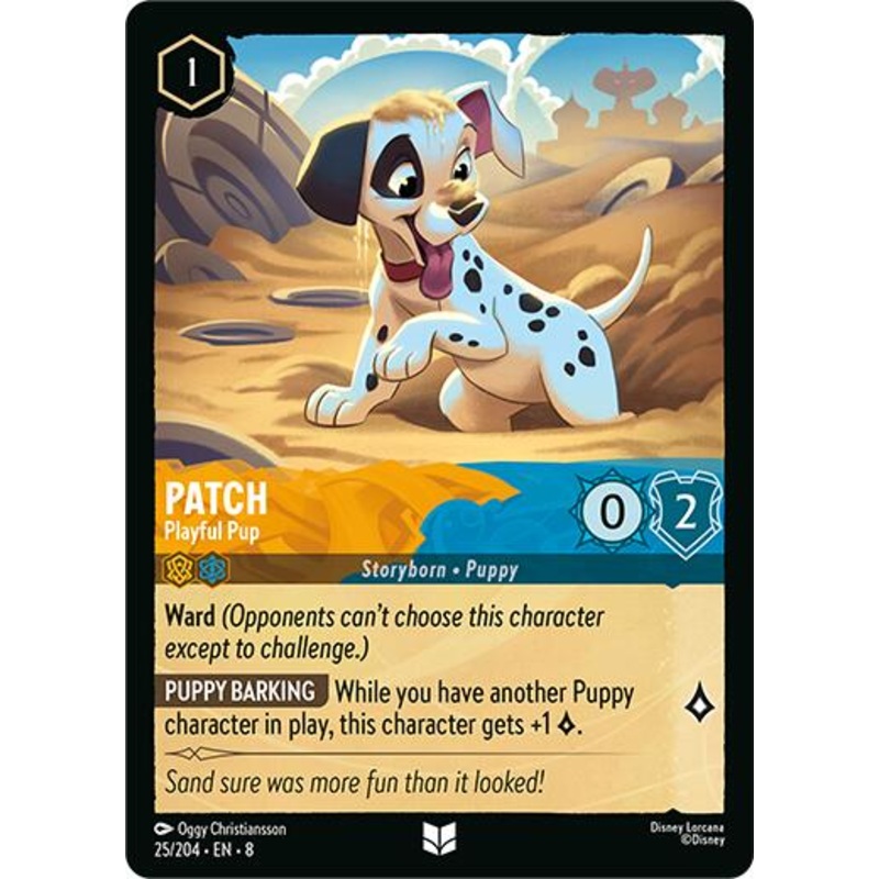 Patch - Playful Pup (25/204) [Reign of Jafar]