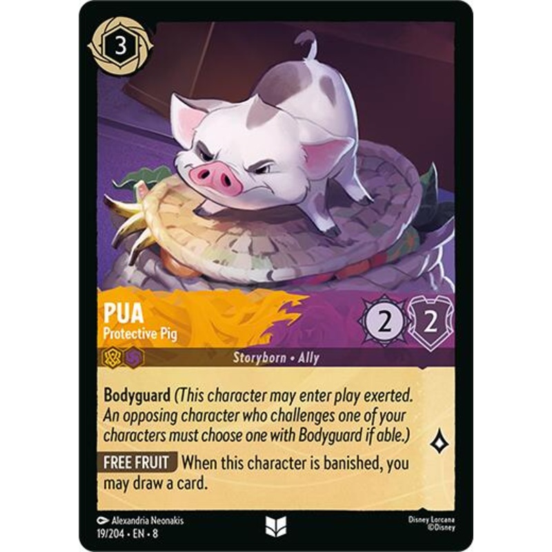 Pua - Protective Pig (19/204) [Reign of Jafar]