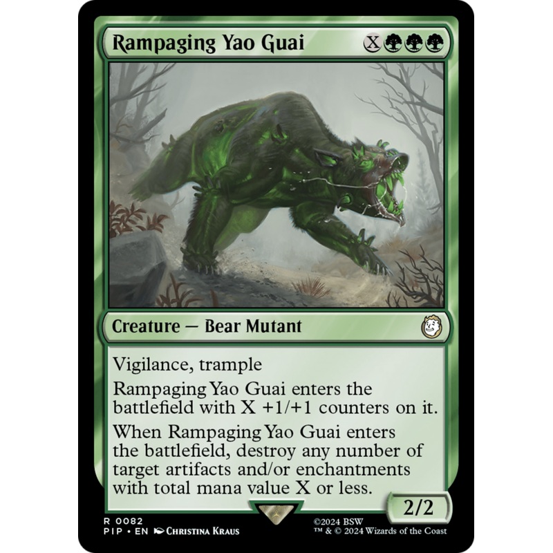 Rampaging Yao Guai [Fallout]