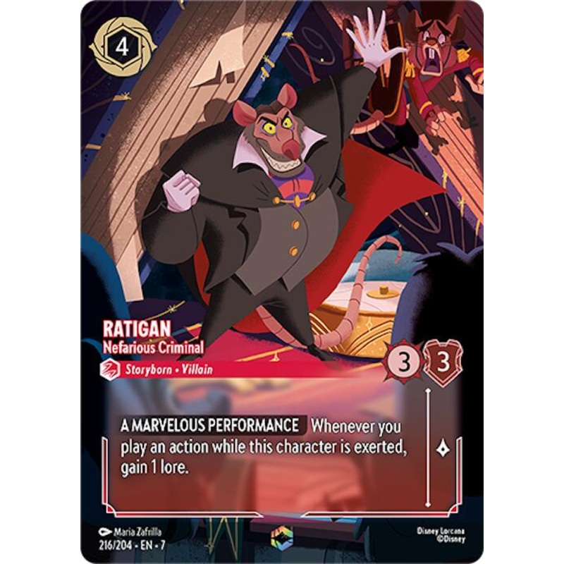 Ratigan - Nefarious Criminal (Enchanted) (216/204) [Archazia's Island]