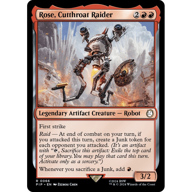 Rose, Cutthroat Raider [Fallout]