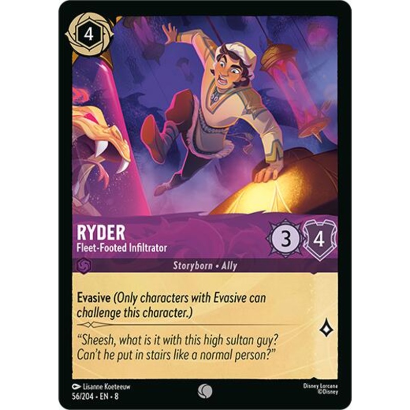 Ryder - Fleet-Footed Infiltrator (56/204) [Reign of Jafar]