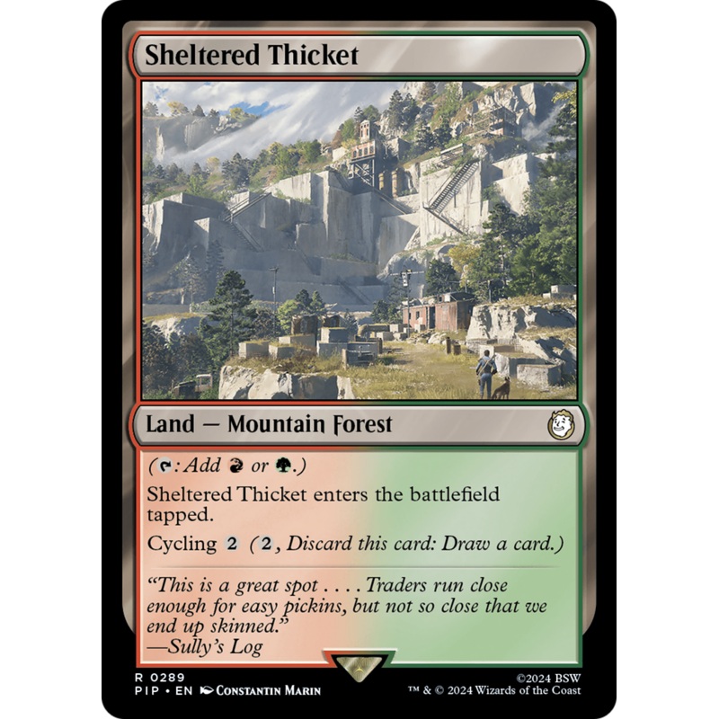 Sheltered Thicket [Fallout]