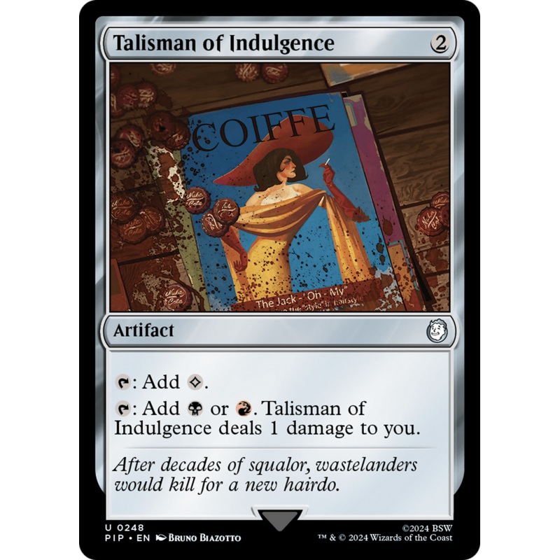 Talisman of Indulgence [Fallout]