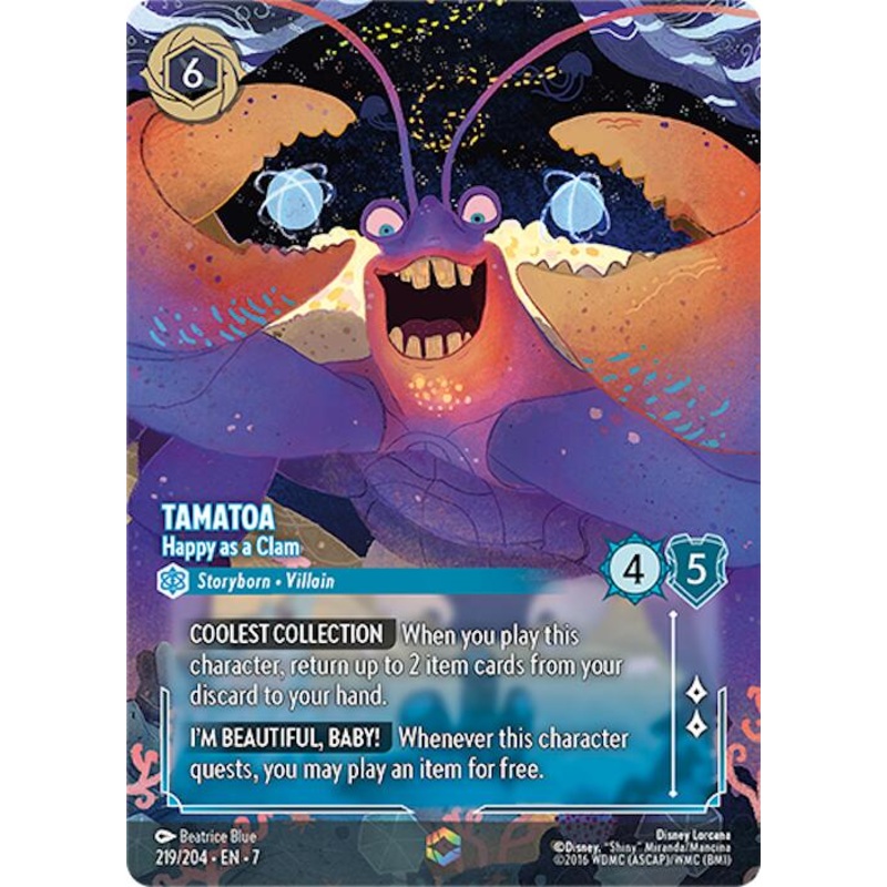 Tamatoa - Happy as a Clam (Enchanted) (219/204) [Archazia's Island]