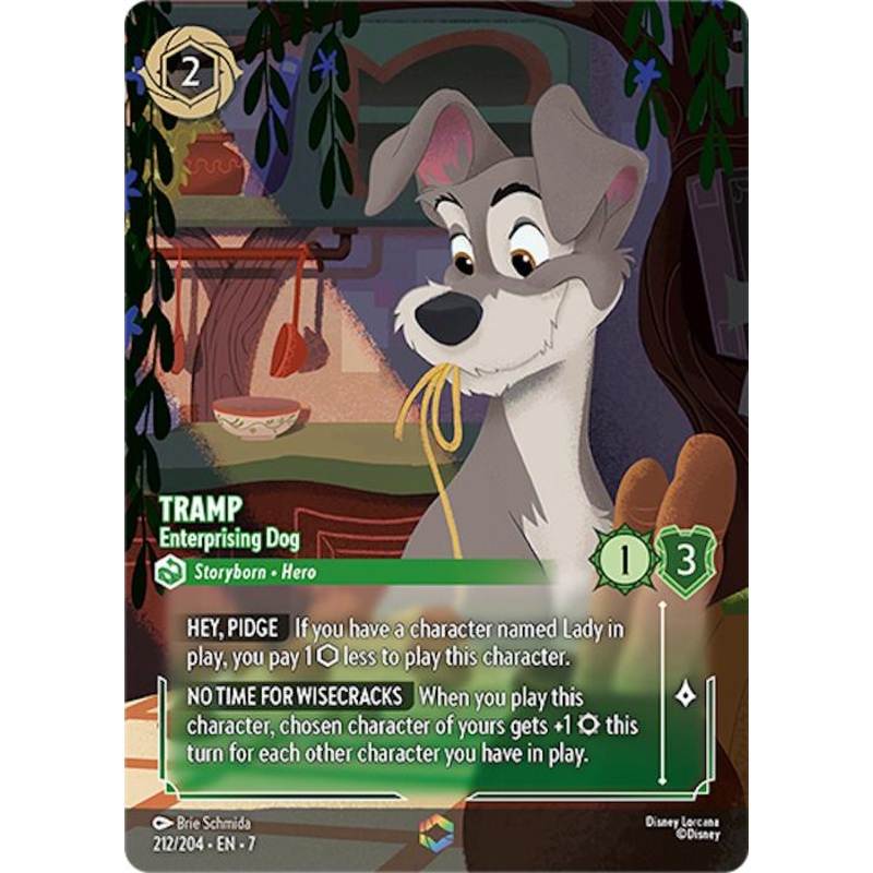 Tramp - Enterprising Dog (Enchanted) (212/204) [Archazia's Island]