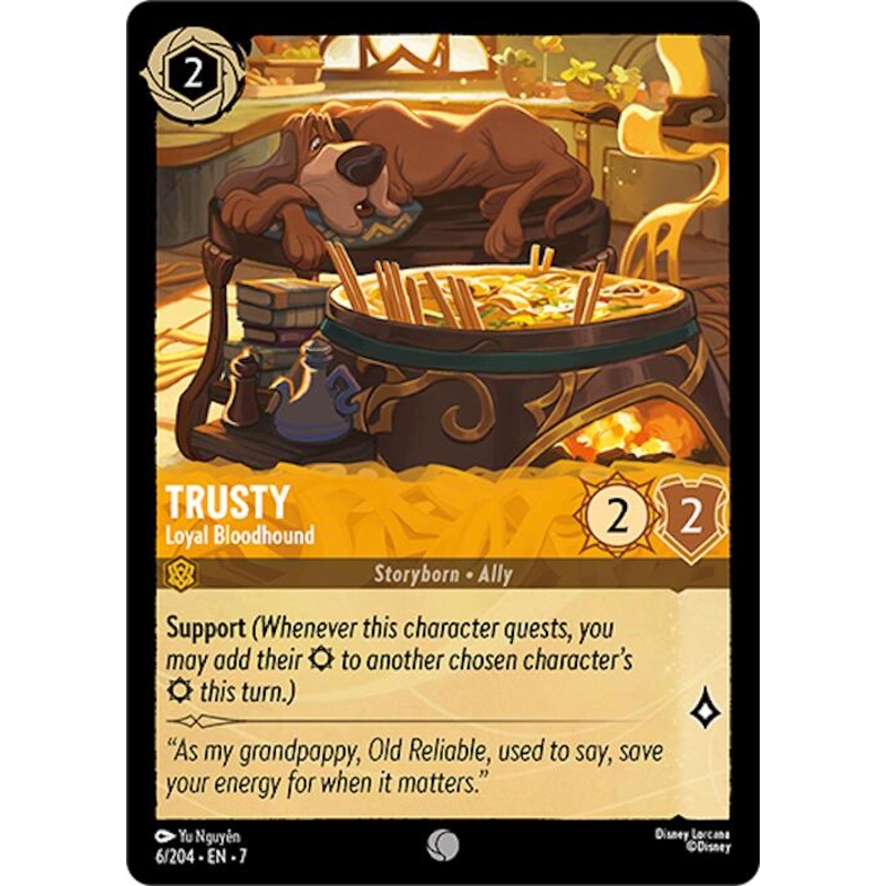 Trusty - Loyal Bloodhound (6/204) [Archazia's Island]