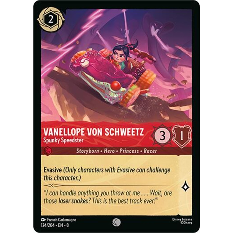 Vanellope Von Schweetz - Spunky Speedster (124/204) [Reign of Jafar]