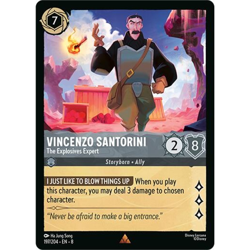 Vincenzo Santorini - The Explosives Expert (197/204) [Reign of Jafar]
