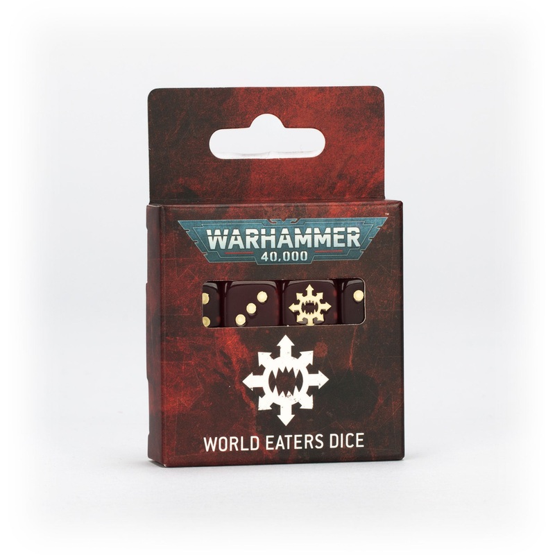 WARHAMMER 40000: WORLD EATERS DICE