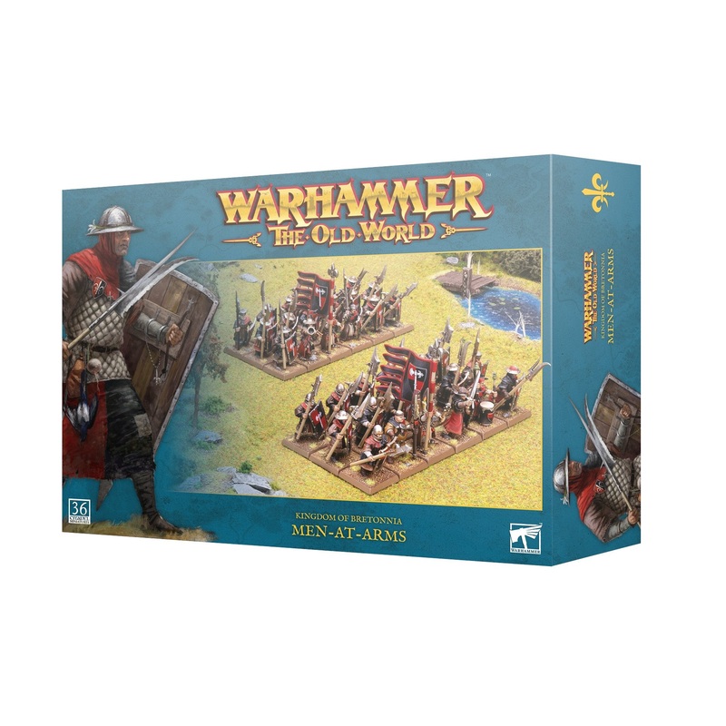 WARHAMMER: THE OLD WORLD - KINGDOM OF BRETONNIA - MEN-AT-ARMS