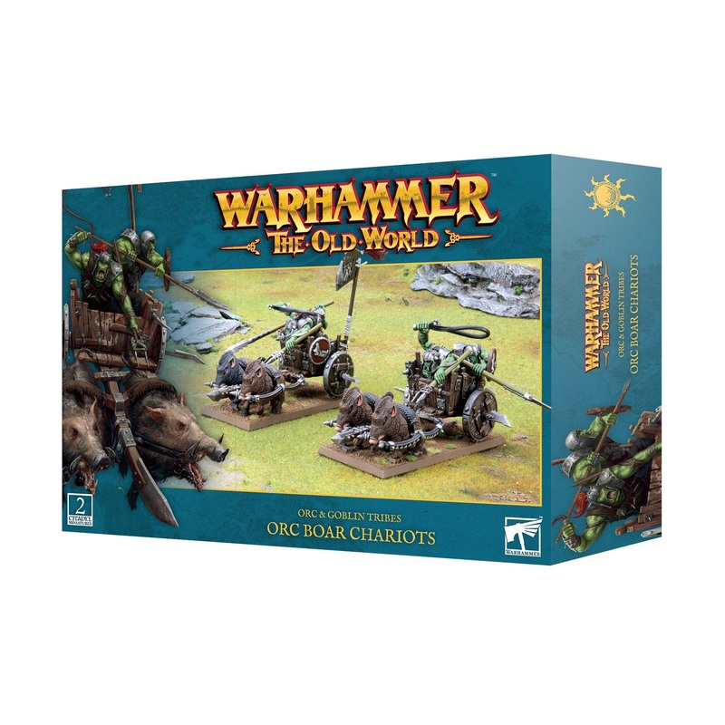 WARHAMMER: THE OLD WORLD - ORC & GOBLIN TRIBES - ORC BOAR CHARIOTS