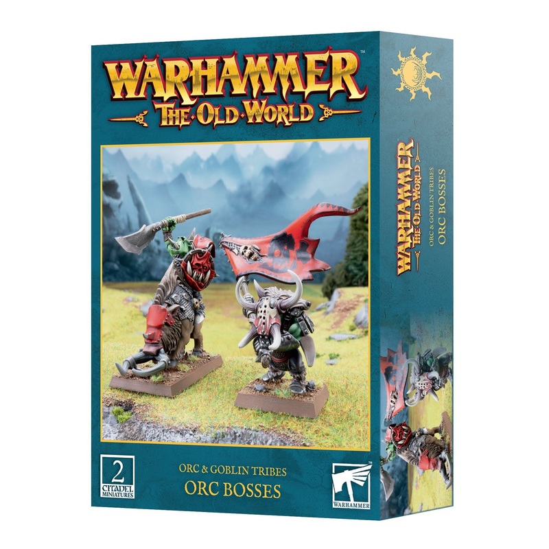WARHAMMER: THE OLD WORLD - ORC & GOBLIN TRIBES:  ORC BOSSES