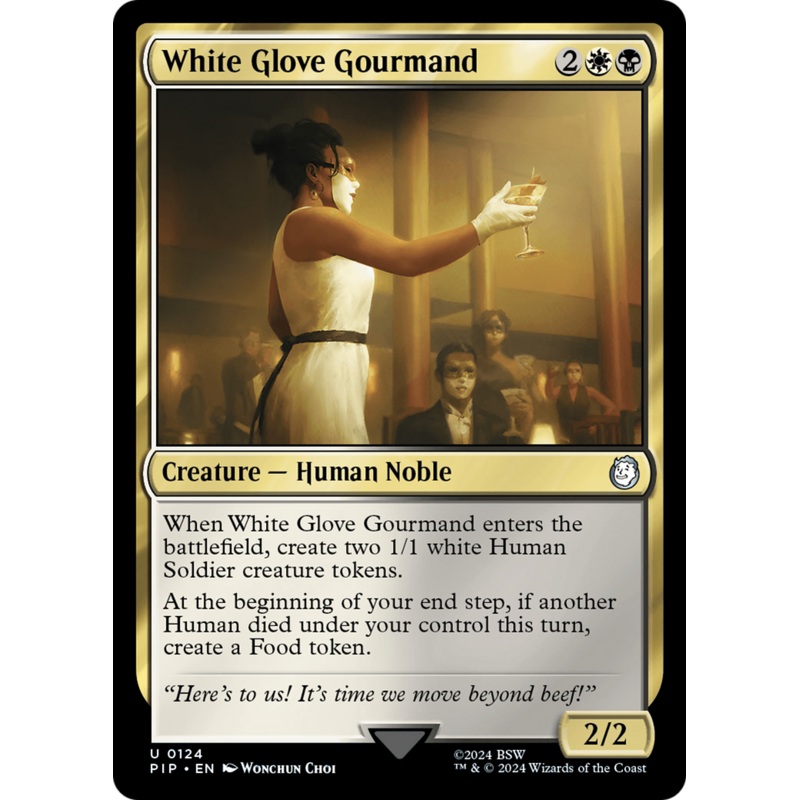 White Glove Gourmand [Fallout]