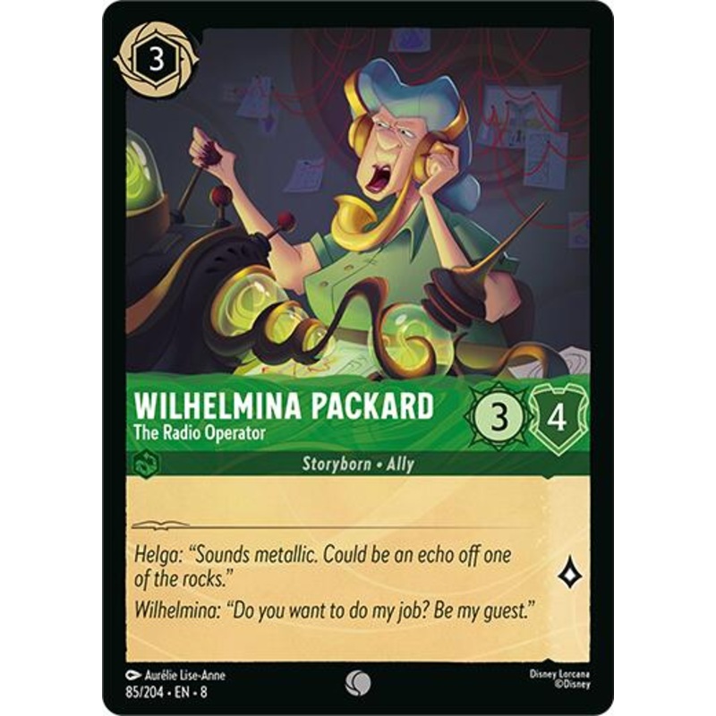 Wilhelmina Packard - The Radio Operator (85/204) [Reign of Jafar]