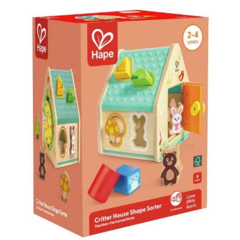 Critter House Shape Sorter