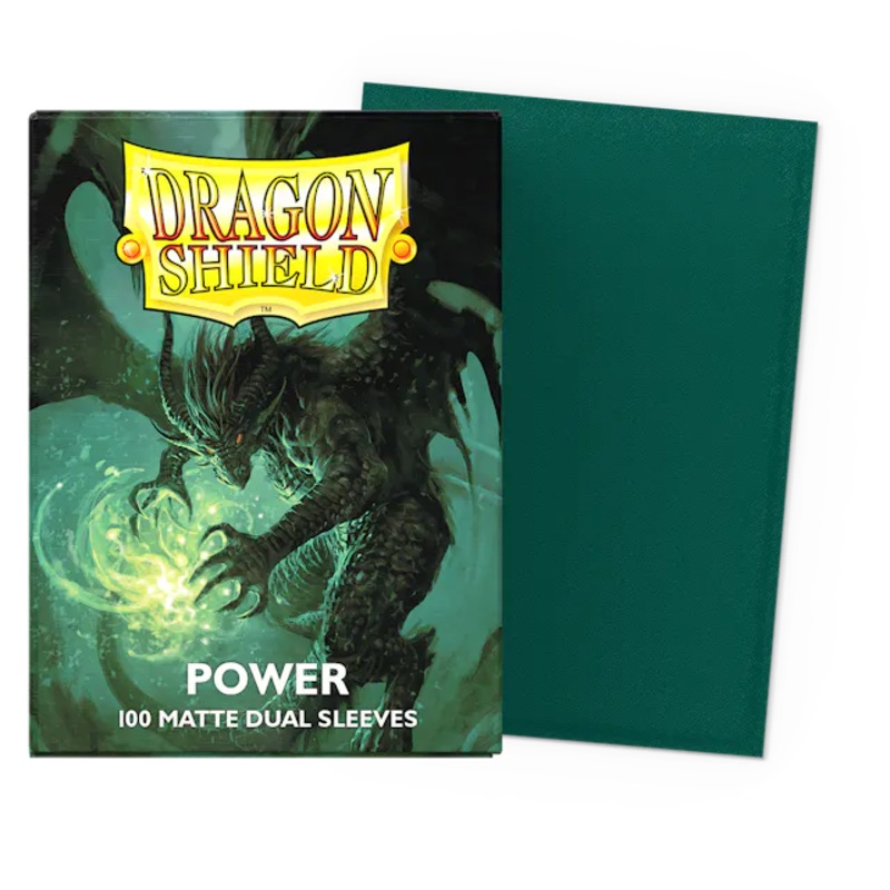 Dragon Shield - Dual Matte Standard Size Sleeves 100pk - Power