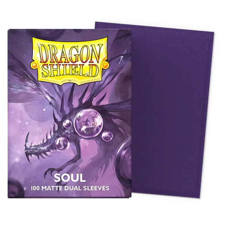Dragon Shield - Dual Matte Standard Size Sleeves 100pk - Soul