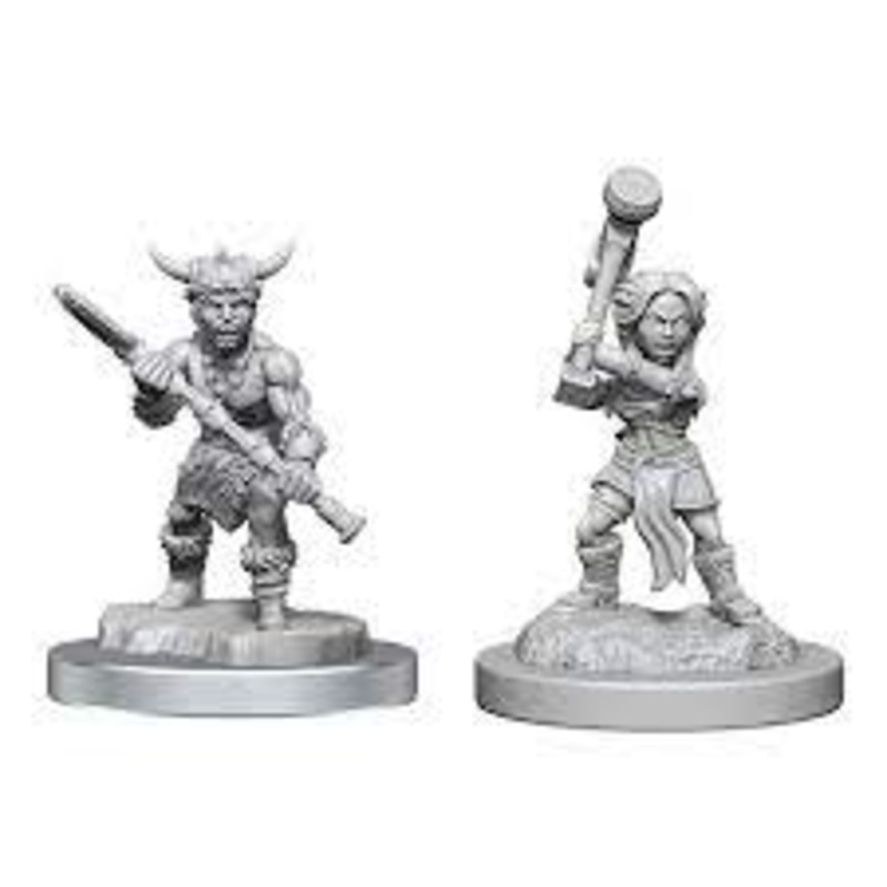 Nolzer's Marvolous Miniatures: Halfling Barbarian