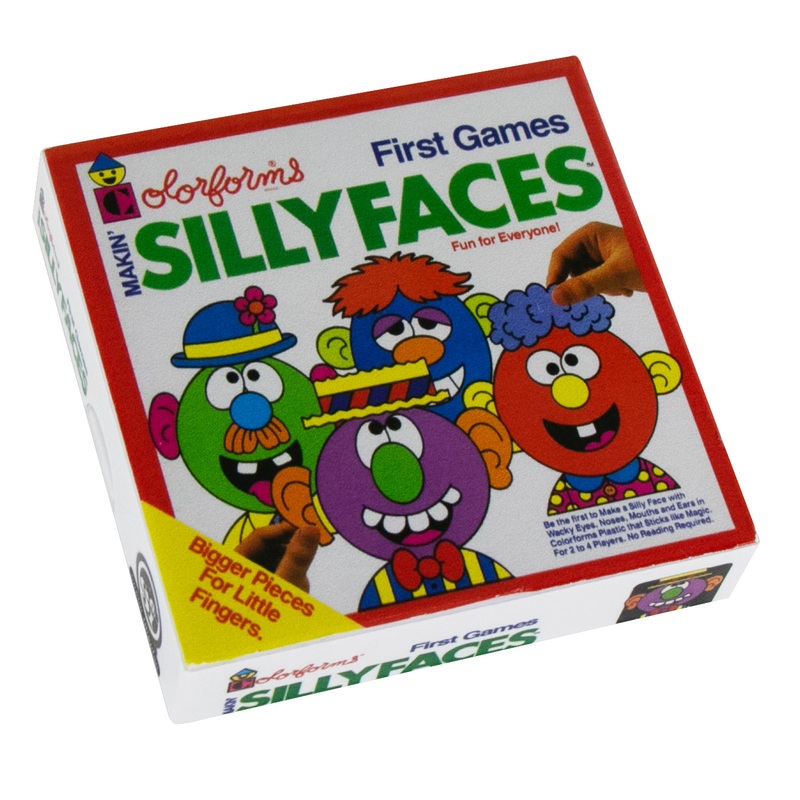 World's Smallest Colorforms Silly Faces