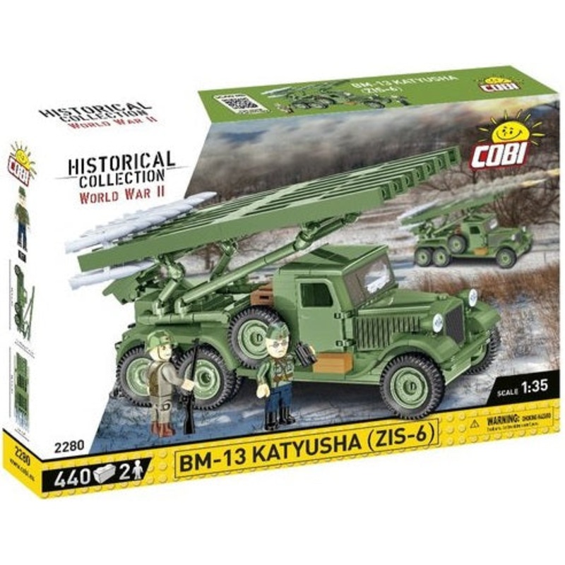 BM-13 Katyusha (ZIS-6) Rocket Launcher 440pc