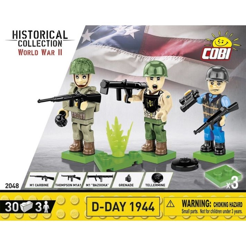 D-Day 1944 US Army Troops 30pc